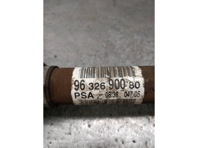 Recambio de transmision delantera izquierda para citroen c5 berlina 1.6 hdi cat (9hy / dv6ted4) referencia OEM IAM 9632690080  