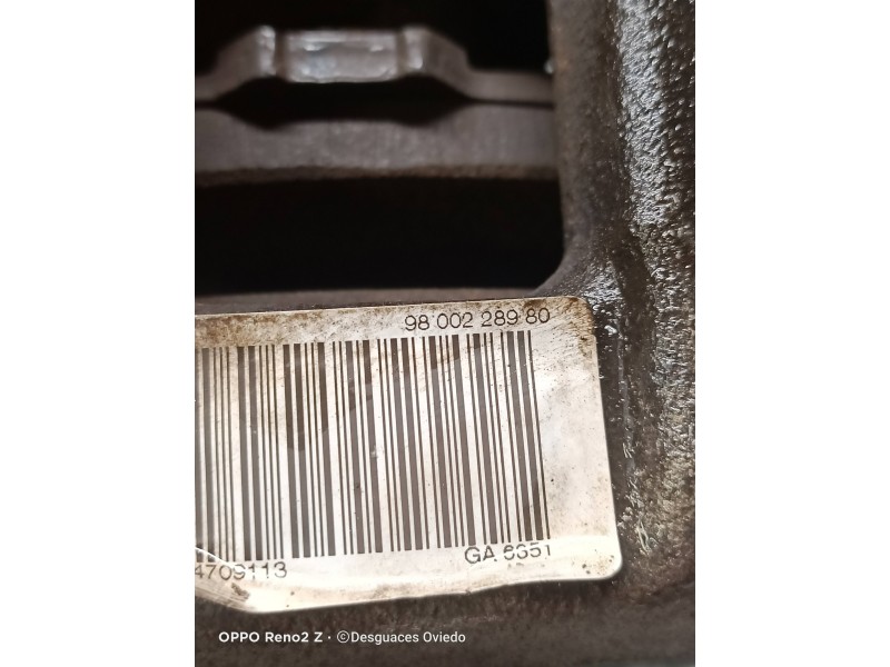 Recambio de pinza freno trasera izquierda para peugeot 308 allure referencia OEM IAM 9800228980  