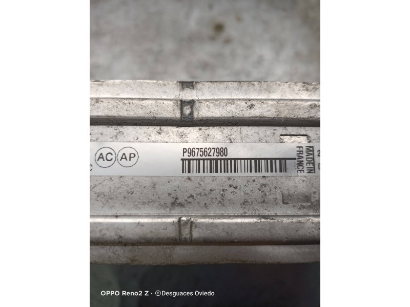Recambio de intercooler para peugeot 308 allure referencia OEM IAM P9675627980  