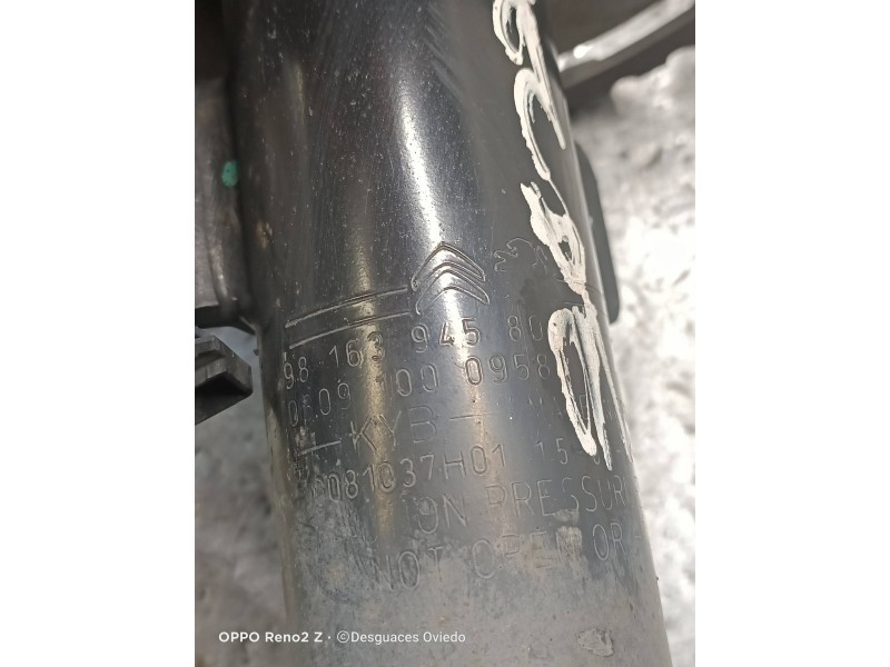 Recambio de amortiguador delantero derecho para peugeot 308 allure referencia OEM IAM 9816394580  