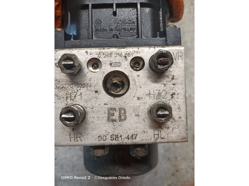 Recambio de abs para opel astra g berlina club referencia OEM IAM 0273004362 0265216651 90581417