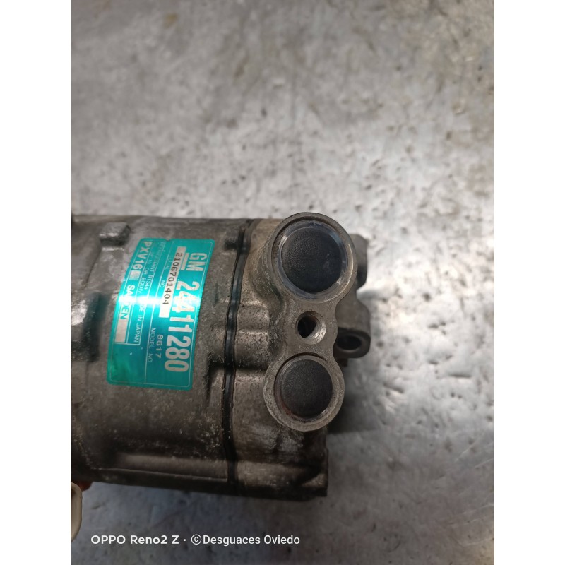 Recambio de compresor aire acondicionado para saab 9-3 berlina 1.8 t vector referencia OEM IAM 24411280 PXV16 