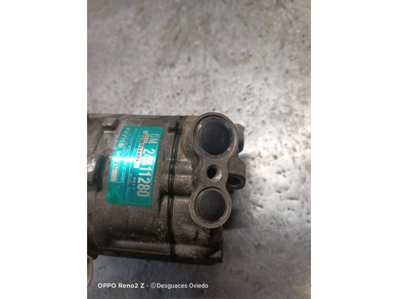 Recambio de compresor aire acondicionado para saab 9-3 berlina 1.8 t vector referencia OEM IAM 24411280 PXV16 
