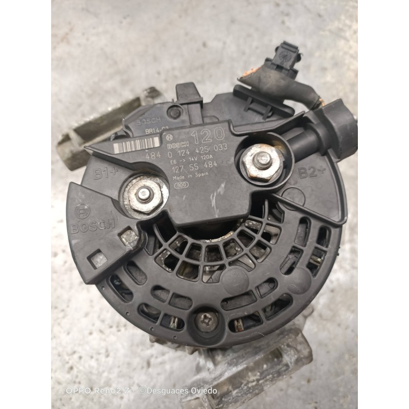 Recambio de alternador para saab 9-3 berlina 1.8 t vector referencia OEM IAM 0124425425033 12755484 