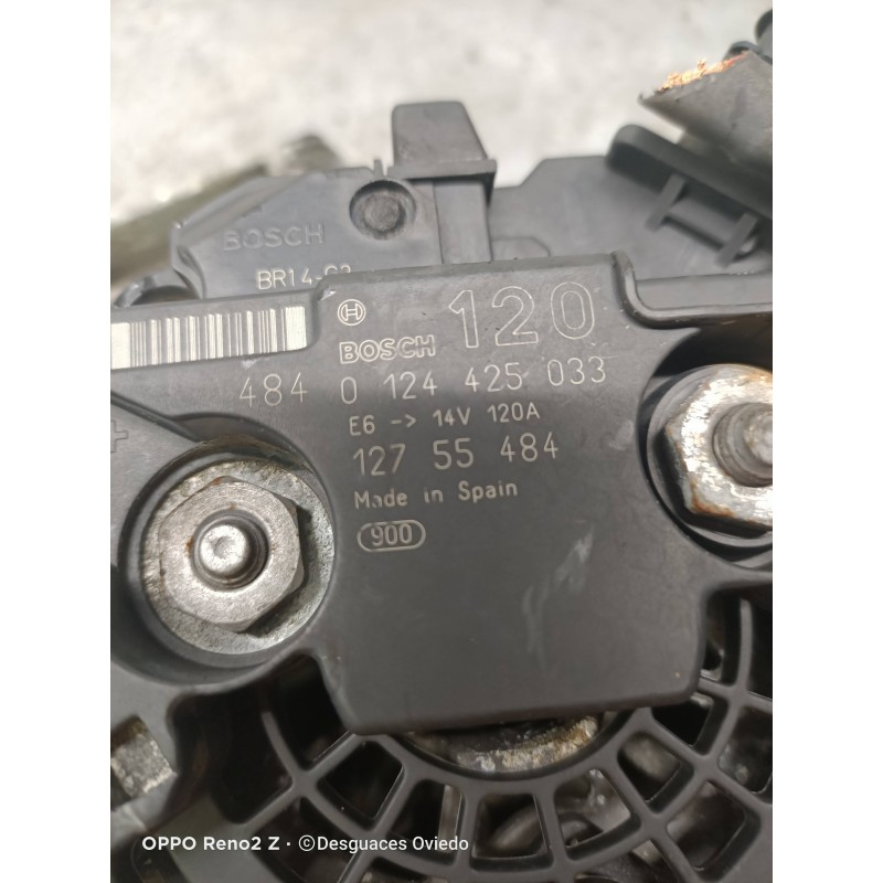 Recambio de alternador para saab 9-3 berlina 1.8 t vector referencia OEM IAM 0124425425033 12755484 