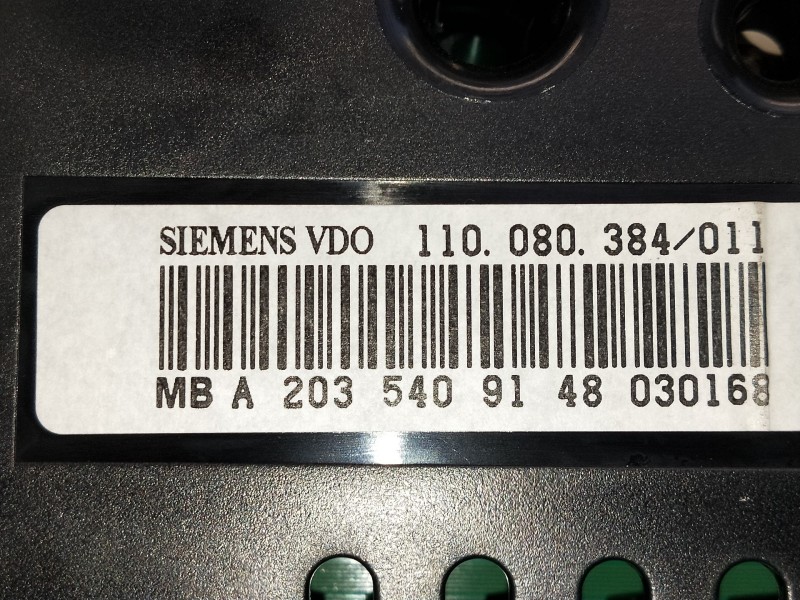 Recambio de cuadro instrumentos para mercedes clase c (w203) sportcoupe c 220 cdi (la) (203.708) referencia OEM IAM A2035409148 