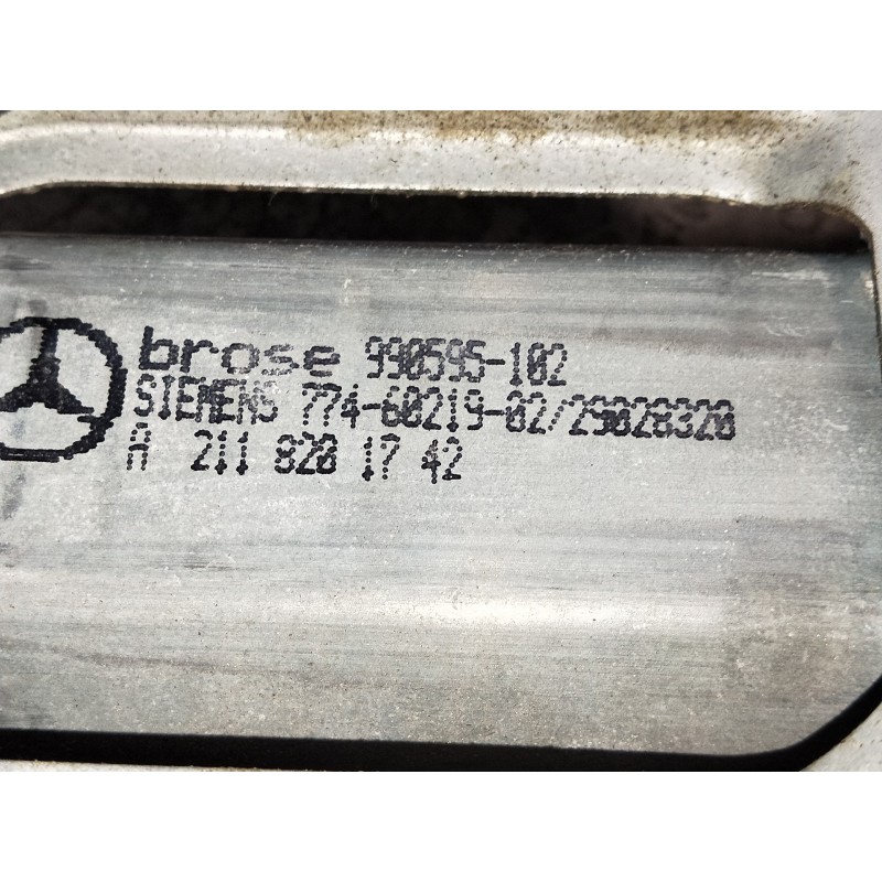 Recambio de elevalunas delantero derecho para mercedes clase c (w203) sportcoupe c 220 cdi (la) (203.708) referencia OEM IAM A21