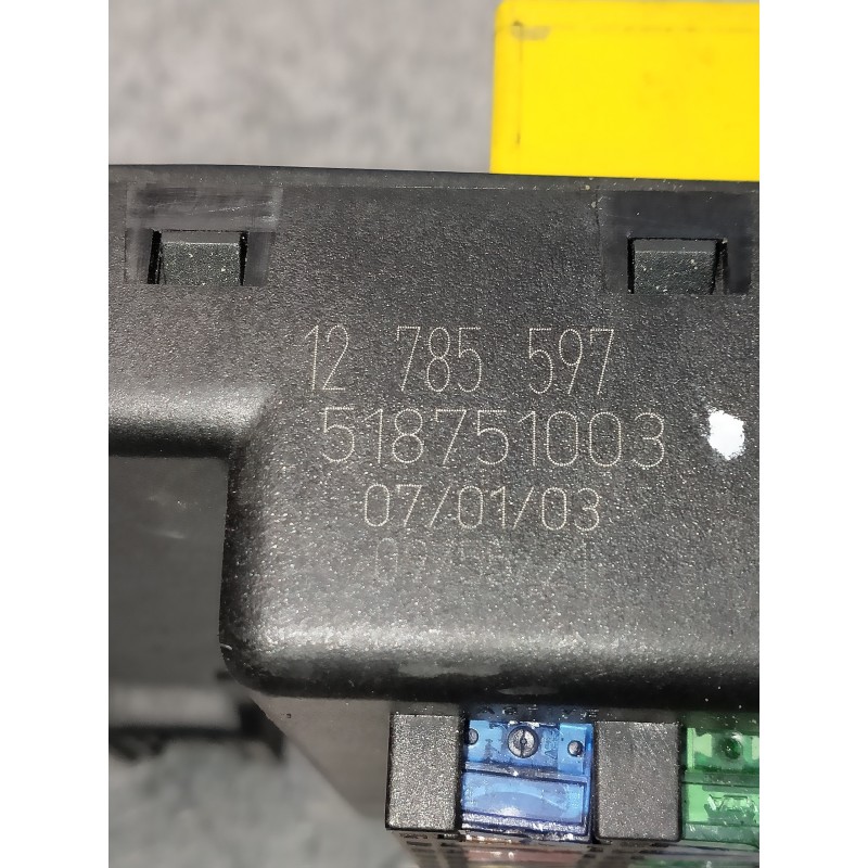 Recambio de caja reles / fusibles para saab 9-3 berlina 2.2 16v tid cat referencia OEM IAM 12785597 518751003 