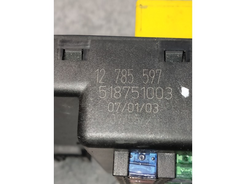 Recambio de caja reles / fusibles para saab 9-3 berlina 2.2 16v tid cat referencia OEM IAM 12785597 518751003 