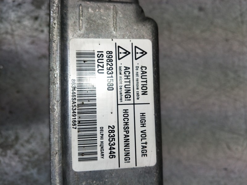 Recambio de centralita motor uce para opel astra g berlina club referencia OEM IAM 8982931580 28353446 