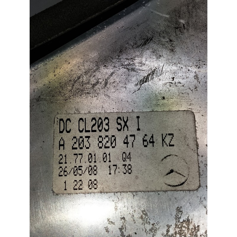 Recambio de piloto trasero derecho para mercedes clase c (w203) sportcoupe c 220 cdi (la) (203.708) referencia OEM IAM A20382047