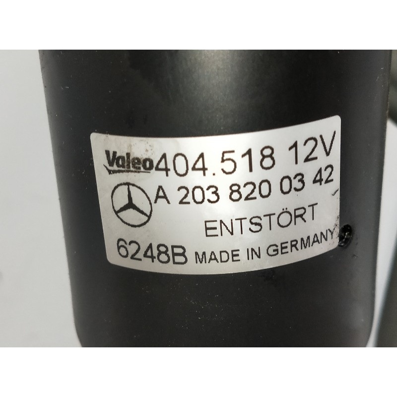 Recambio de motor limpia delantero para mercedes clase c (w203) sportcoupe c 220 cdi (la) (203.708) referencia OEM IAM A20382003