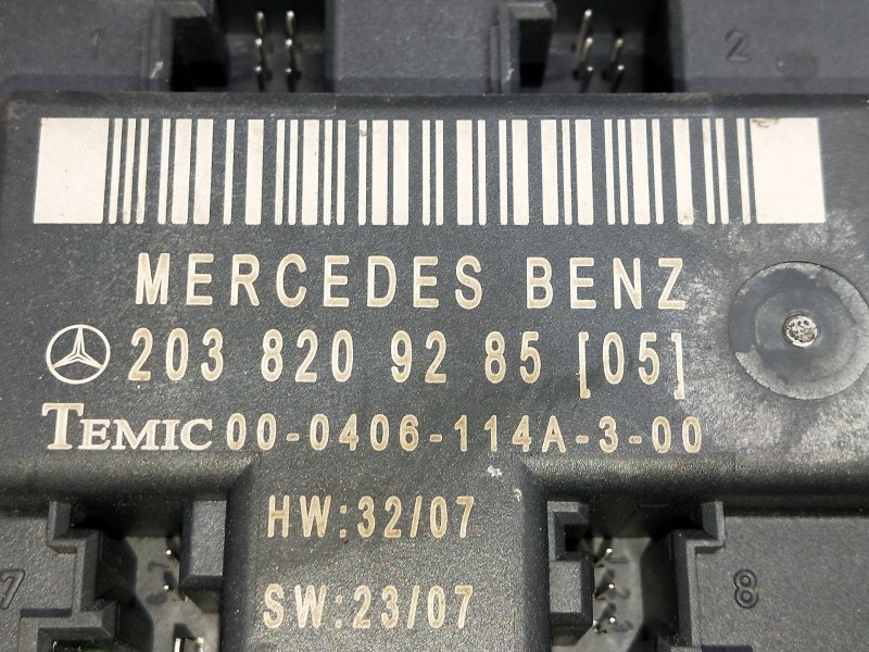 Recambio de modulo electronico para mercedes clase c (w203) sportcoupe c 220 cdi (la) (203.708) referencia OEM IAM 2038209285 00