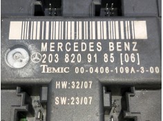 Recambio de modulo electronico para mercedes clase c (w203) sportcoupe c 220 cdi (la) (203.708) referencia OEM IAM 2038209185 00 2