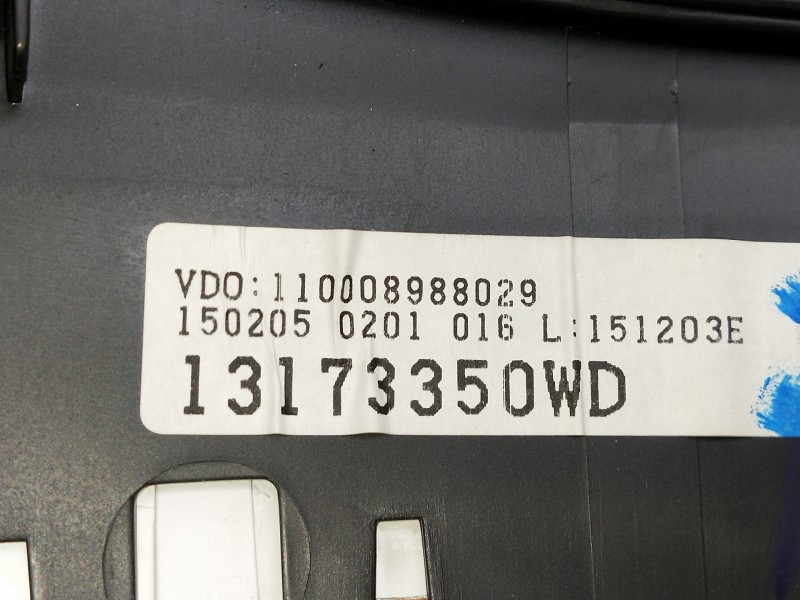 Recambio de cuadro instrumentos para opel corsa c blue line referencia OEM IAM 13173350WD 110008988029 