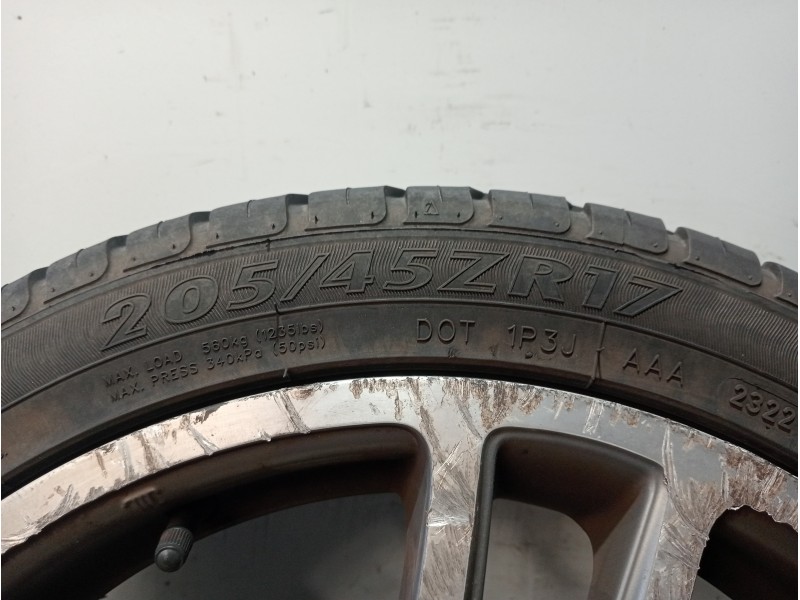 Recambio de juego llantas para fiat grande punto (199) 1.4 16v active referencia OEM IAM  205/45/17 VER FOTOS