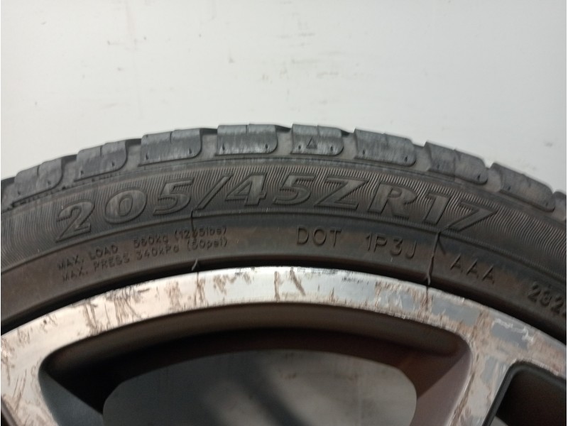 Recambio de juego llantas para fiat grande punto (199) 1.4 16v active referencia OEM IAM  205/45/17 VER FOTOS
