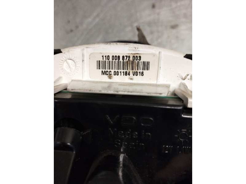 Recambio de cuadro instrumentos para smart coupe 0.8 cdi cat referencia OEM IAM 110008872003 MCC001184V016 