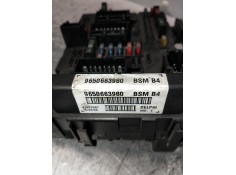 Recambio de caja reles / fusibles para peugeot 206 berlina e-music referencia OEM IAM 9650663980   2