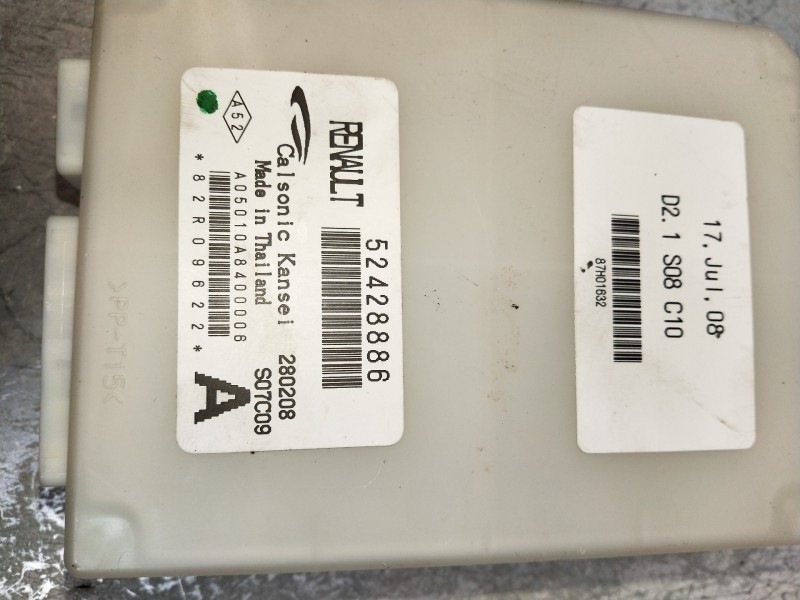 Recambio de modulo electronico para renault laguna coupe initiale referencia OEM IAM 52428886 A05010A8400006 82R09622