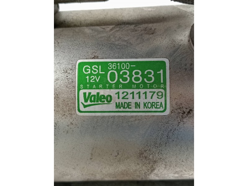 Recambio de motor arranque para kia ceed business referencia OEM IAM 3610003831 1211179 