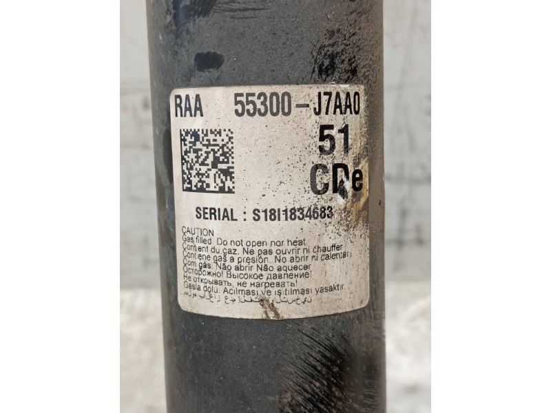 Recambio de amortiguador trasero derecho para kia ceed business referencia OEM IAM 55300J7AA0  