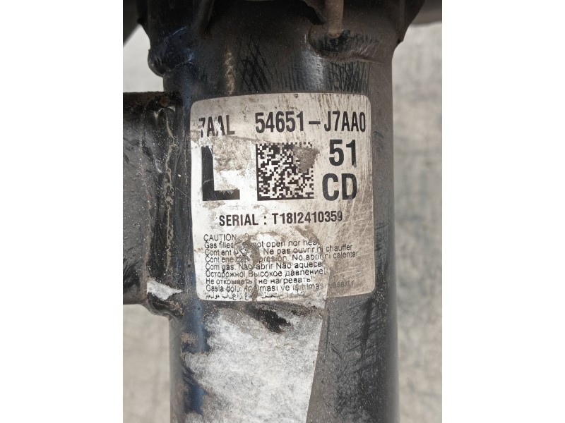 Recambio de amortiguador delantero izquierdo para kia ceed business referencia OEM IAM 54651J7AA0  