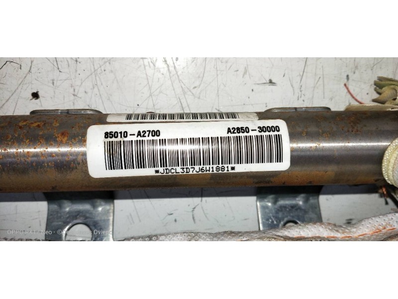 Recambio de airbag cortina delantero izquierdo para kia cee´d 1.6 gdi cat referencia OEM IAM 85010A2700 A285030000 