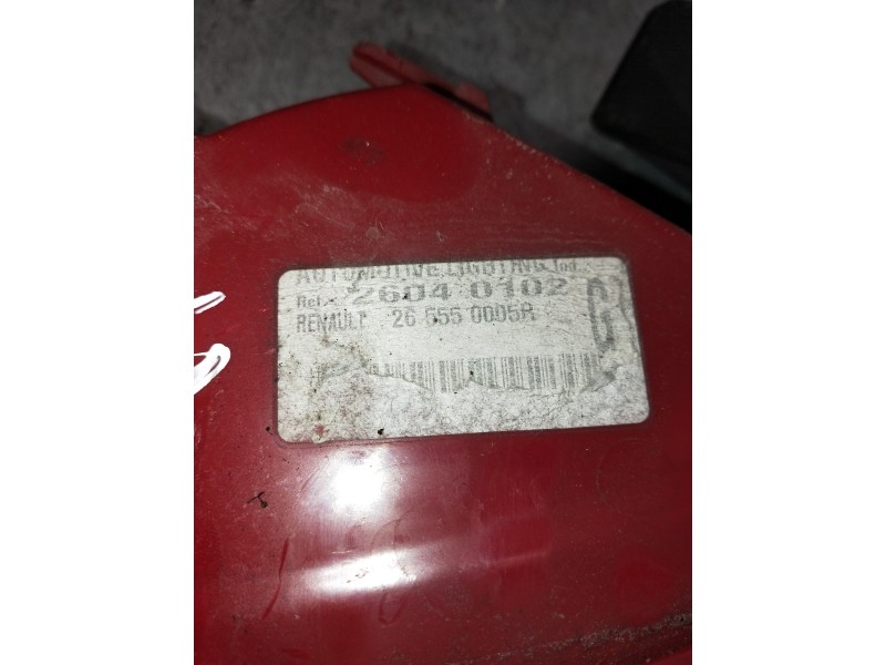 Recambio de piloto trasero izquierdo para renault laguna coupe initiale referencia OEM IAM 26040102 265550005R 