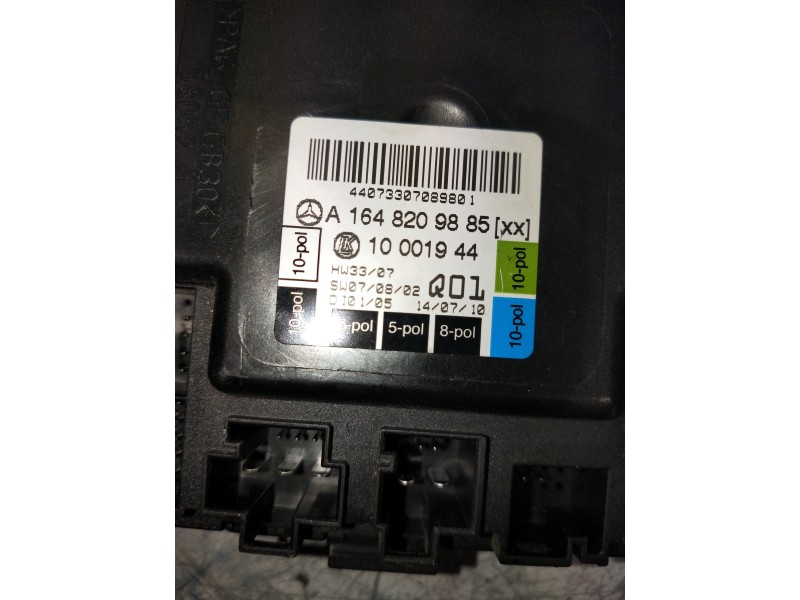 Recambio de modulo electronico para mercedes clase m (w164) ml 300 cdi be 4-matic (164.121) referencia OEM IAM A1648209885 10001