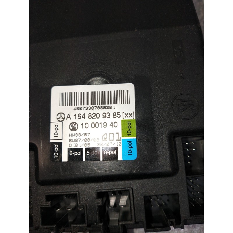 Recambio de modulo electronico para mercedes clase m (w164) ml 300 cdi be 4-matic (164.121) referencia OEM IAM A1648209385 10001