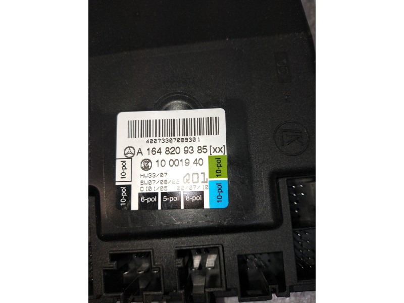 Recambio de modulo electronico para mercedes clase m (w164) ml 300 cdi be 4-matic (164.121) referencia OEM IAM A1648209385 10001