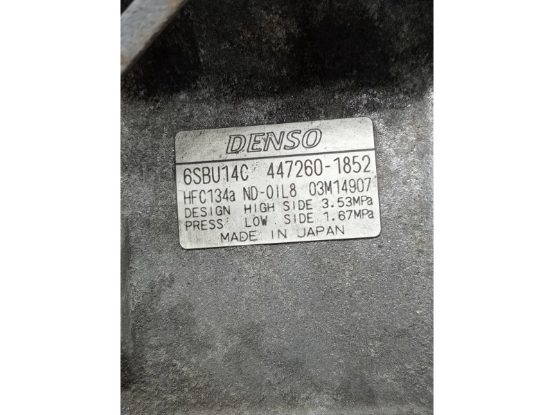 Recambio de compresor aire acondicionado para bmw serie 1 berlina (e81/e87) 118d referencia OEM IAM 4472601852  