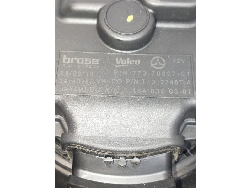 Recambio de motor calefaccion para mercedes clase m (w164) ml 300 cdi be 4-matic (164.121) referencia OEM IAM 7737080701 T101234