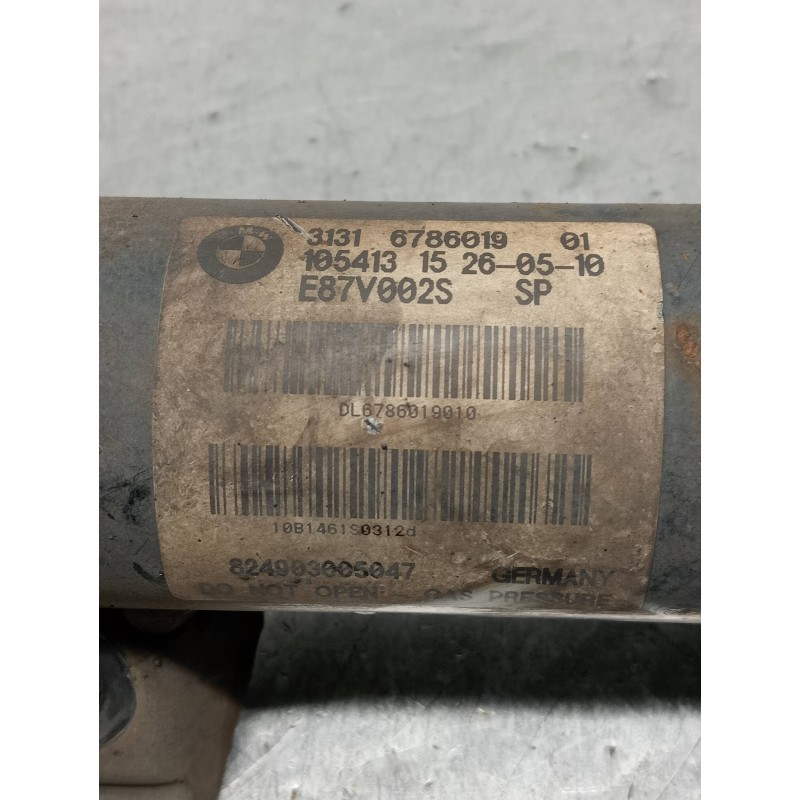 Recambio de amortiguador delantero izquierdo para bmw serie 1 berlina (e81/e87) 118d referencia OEM IAM 31316786019  