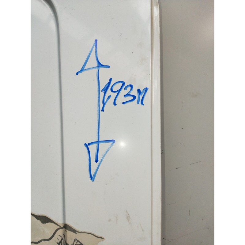 Recambio de puerta lateral corredera derecha para ford transit custom kombi 300 l1 ambiente referencia OEM IAM 193MALTO 1,50M AN