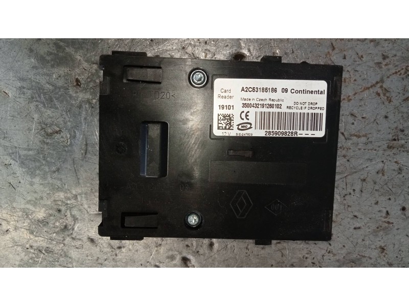 Recambio de conmutador de arranque para renault zoe referencia OEM IAM A2C53185186 285909828R 