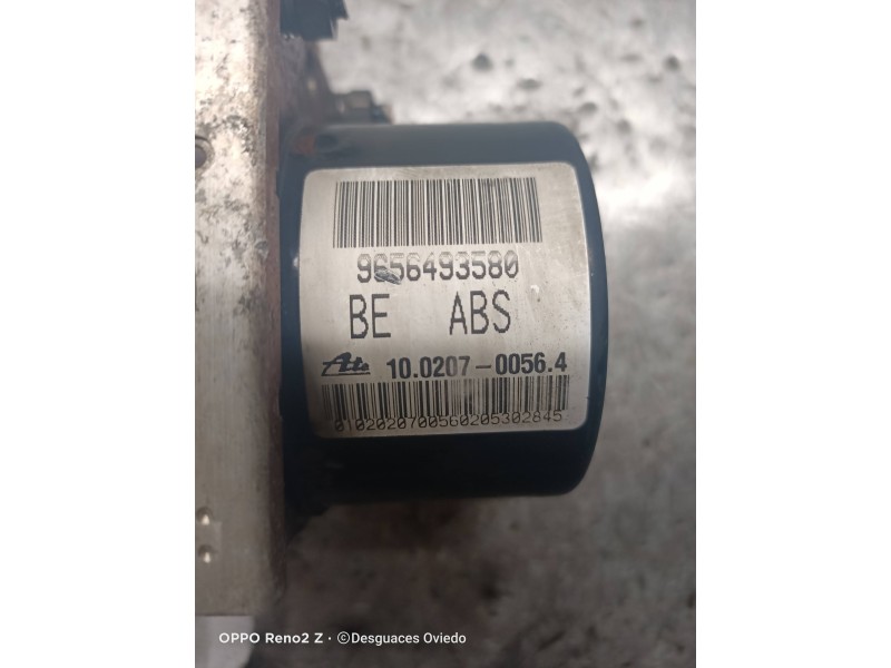 Recambio de abs para citroen c3 hdi 70 furio referencia OEM IAM 9656493580 10097011093 