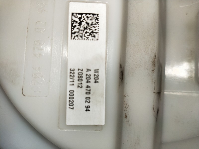 Recambio de bomba combustible para mercedes clase c (w204) lim. c 250 cgi blueefficiency (204.047) referencia OEM IAM A204470029