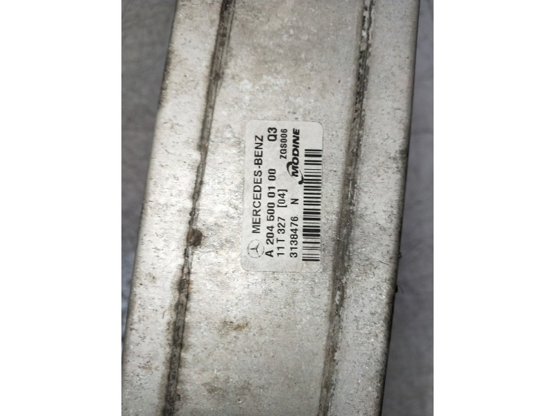 Recambio de intercooler para mercedes clase c (w204) lim. c 250 cgi blueefficiency (204.047) referencia OEM IAM A2045000100  