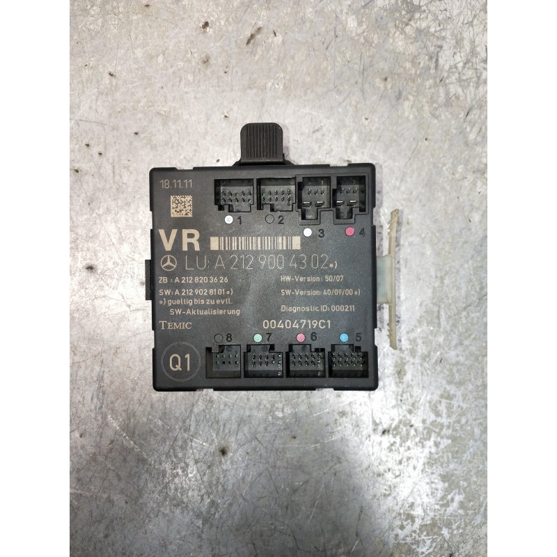 Recambio de modulo electronico para mercedes clase c (w204) lim. c 250 cgi blueefficiency (204.047) referencia OEM IAM A21290043