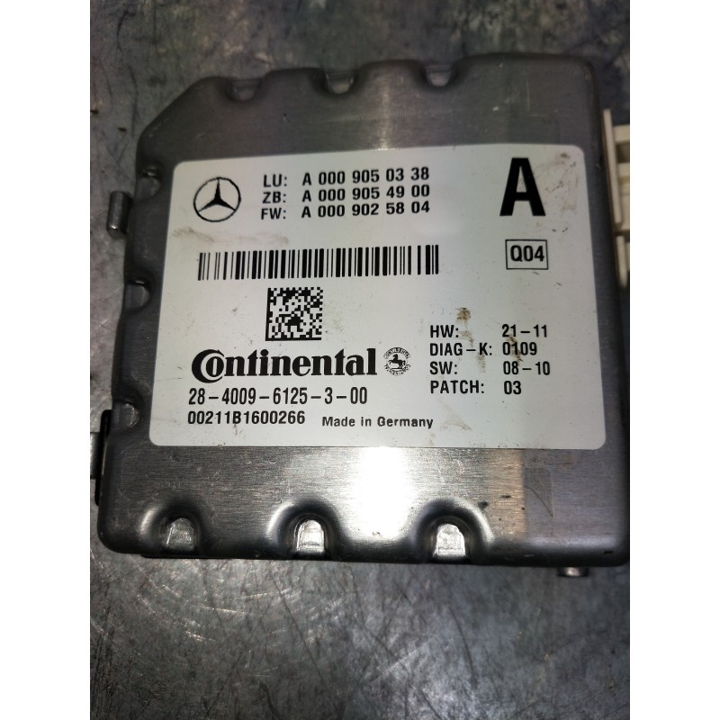Recambio de modulo electronico para mercedes clase c (w204) lim. c 250 cgi blueefficiency (204.047) referencia OEM IAM A00090503