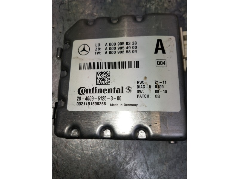 Recambio de modulo electronico para mercedes clase c (w204) lim. c 250 cgi blueefficiency (204.047) referencia OEM IAM A00090503
