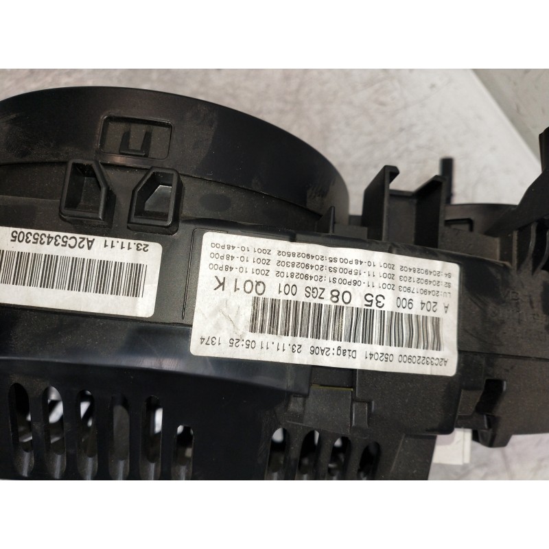 Recambio de cuadro instrumentos para mercedes clase c (w204) lim. c 250 cgi blueefficiency (204.047) referencia OEM IAM   