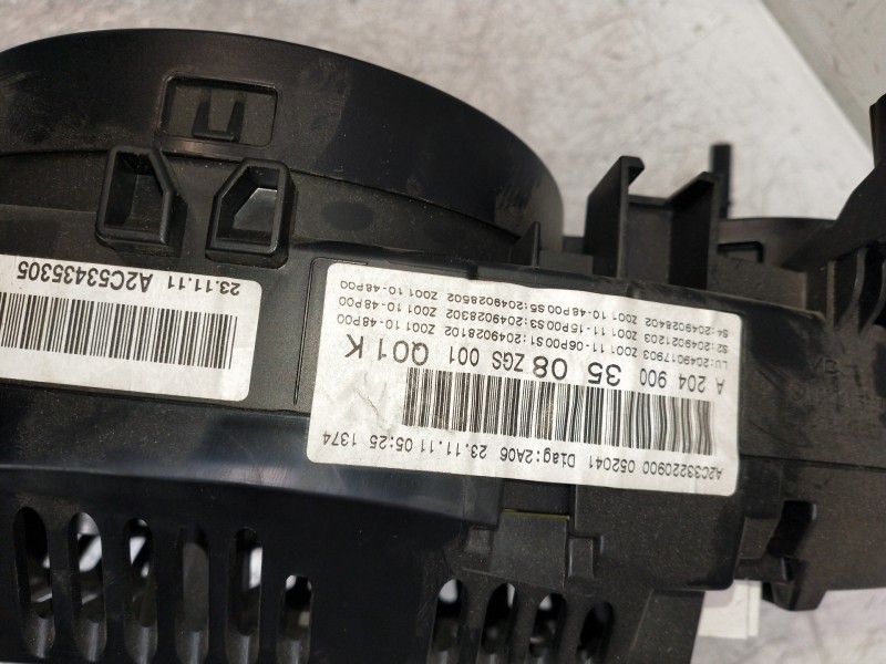 Recambio de cuadro instrumentos para mercedes clase c (w204) lim. c 250 cgi blueefficiency (204.047) referencia OEM IAM   