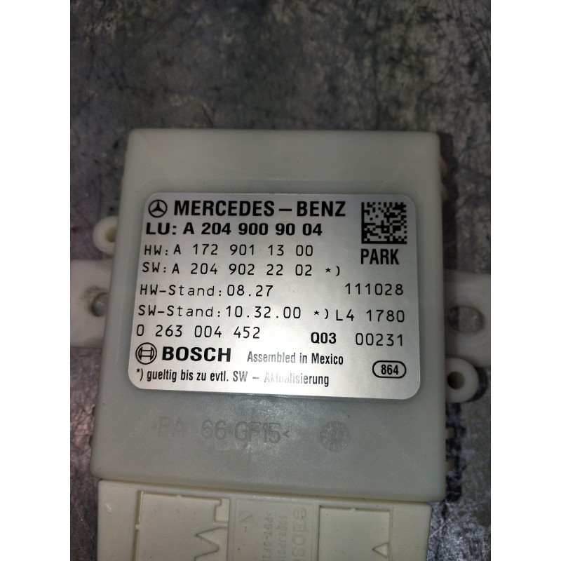 Recambio de modulo electronico para mercedes clase c (w204) lim. c 250 cgi blueefficiency (204.047) referencia OEM IAM A20490090