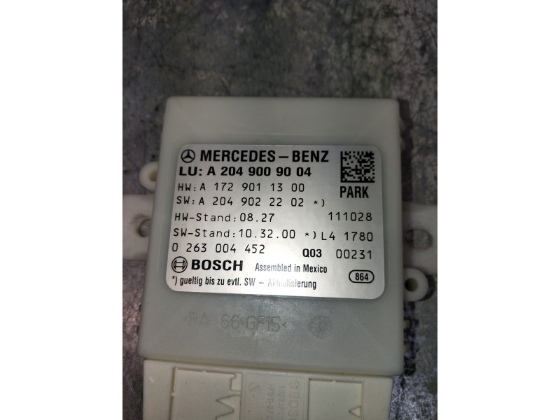 Recambio de modulo electronico para mercedes clase c (w204) lim. c 250 cgi blueefficiency (204.047) referencia OEM IAM A20490090