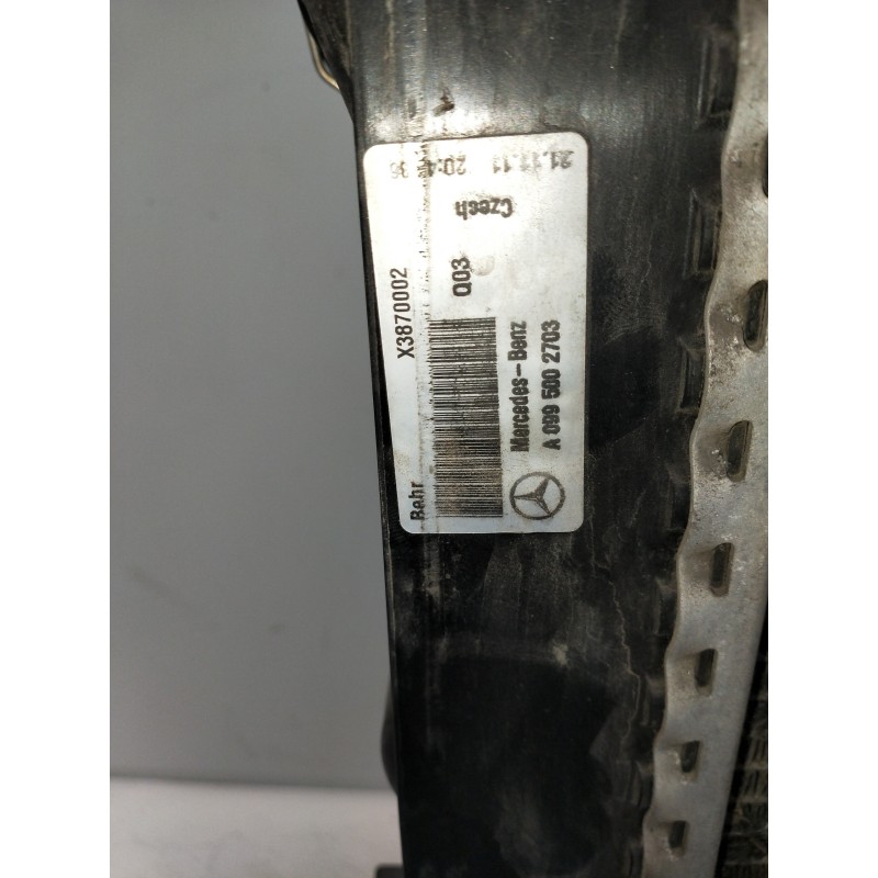 Recambio de radiador agua para mercedes clase c (w204) lim. c 250 cgi blueefficiency (204.047) referencia OEM IAM A0995002703 X3