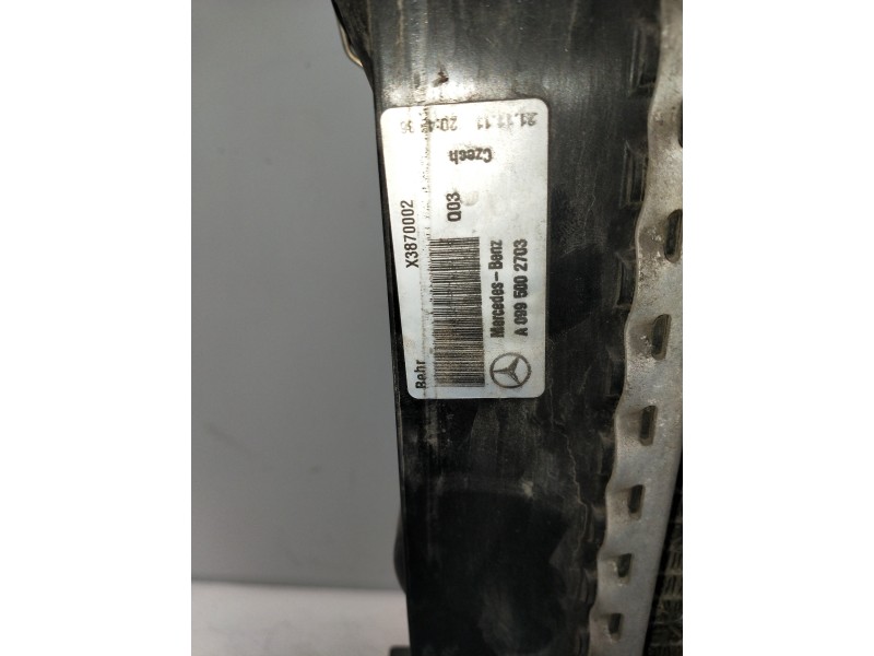 Recambio de radiador agua para mercedes clase c (w204) lim. c 250 cgi blueefficiency (204.047) referencia OEM IAM A0995002703 X3