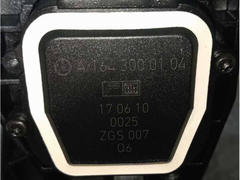 Recambio de potenciometro pedal para mercedes clase m (w164) ml 300 cdi be 4-matic (164.121) referencia OEM IAM A1643000104  